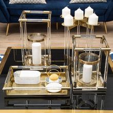 Load image into Gallery viewer, Xandra Tray in Gold Finish
